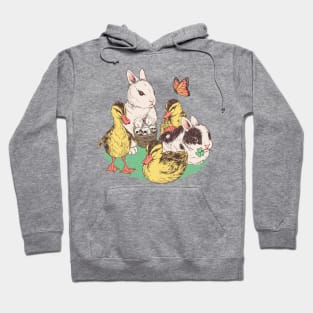 Bunnies and Duckies Hoodie